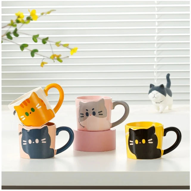 Caneca Gatinho Desenho Animado