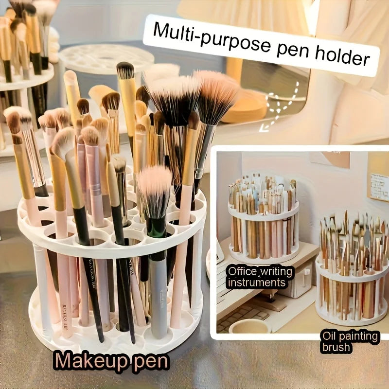 Organizador de Mesa para Canetas e Pincéis 45 Compartimentos
