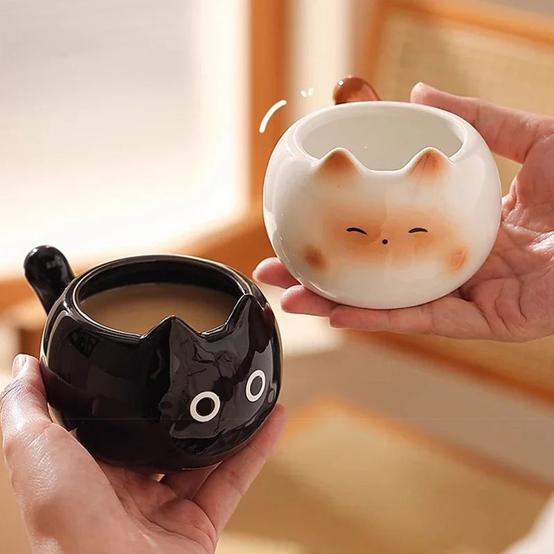 Caneca Decorativa de Gato