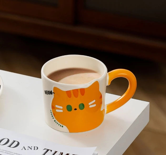 Caneca Gatinho Desenho Animado