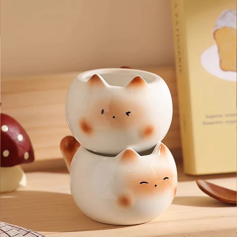 Caneca Decorativa de Gato
