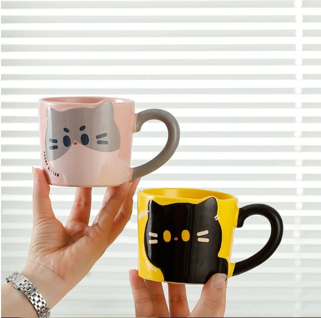 Caneca Gatinho Desenho Animado