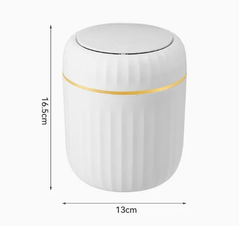Mini Lixeira de Mesa com Tampa
