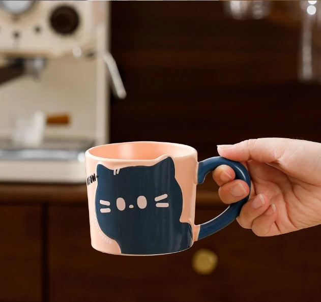 Caneca Gatinho Desenho Animado