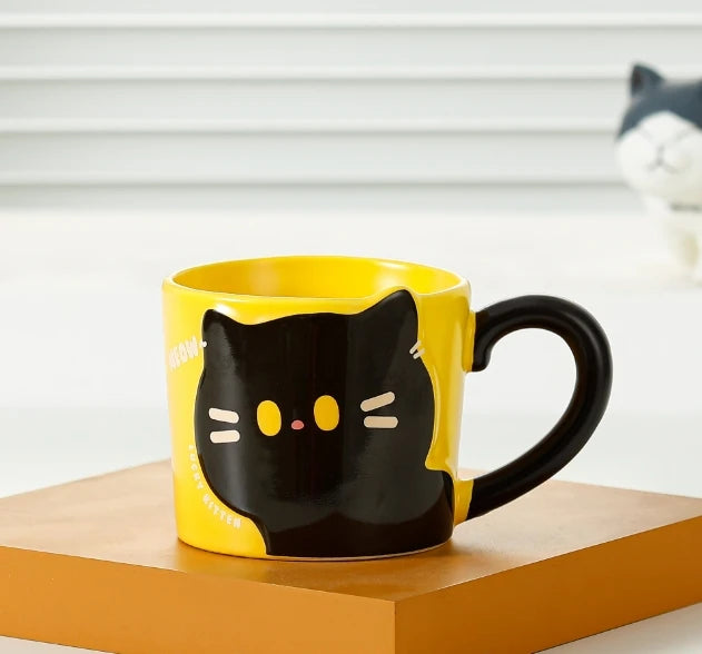 Caneca Gatinho Desenho Animado