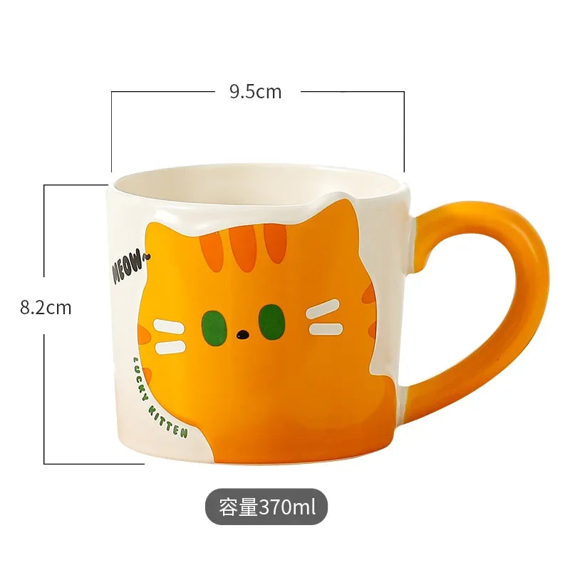 Caneca Gatinho Desenho Animado