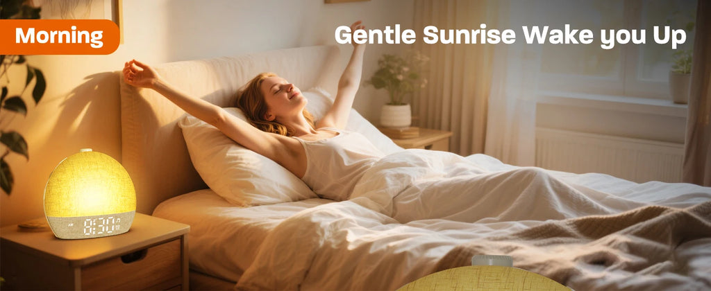 Despertador Sunrise com Som Relaxante