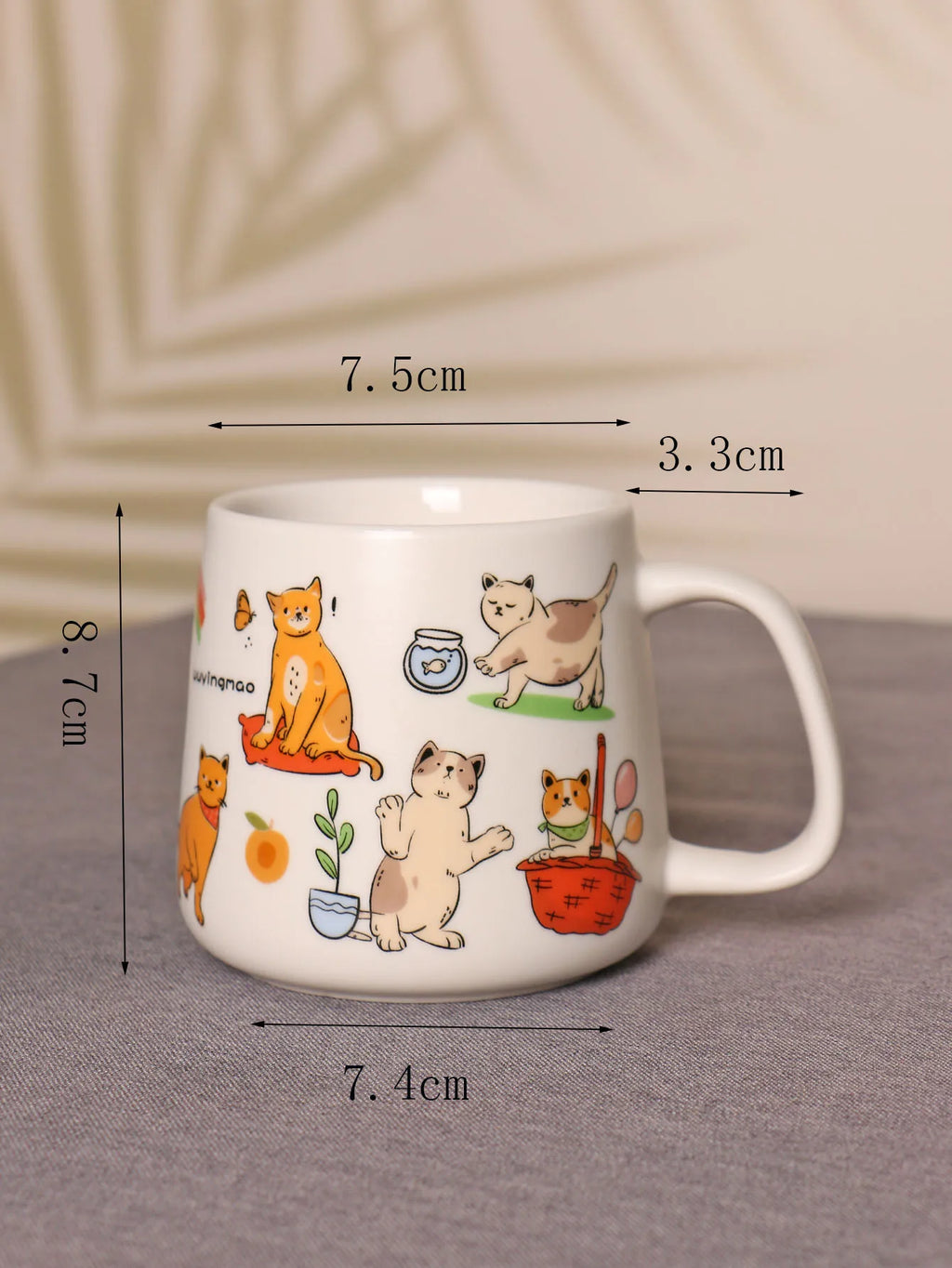Caneca Temática de Gato
