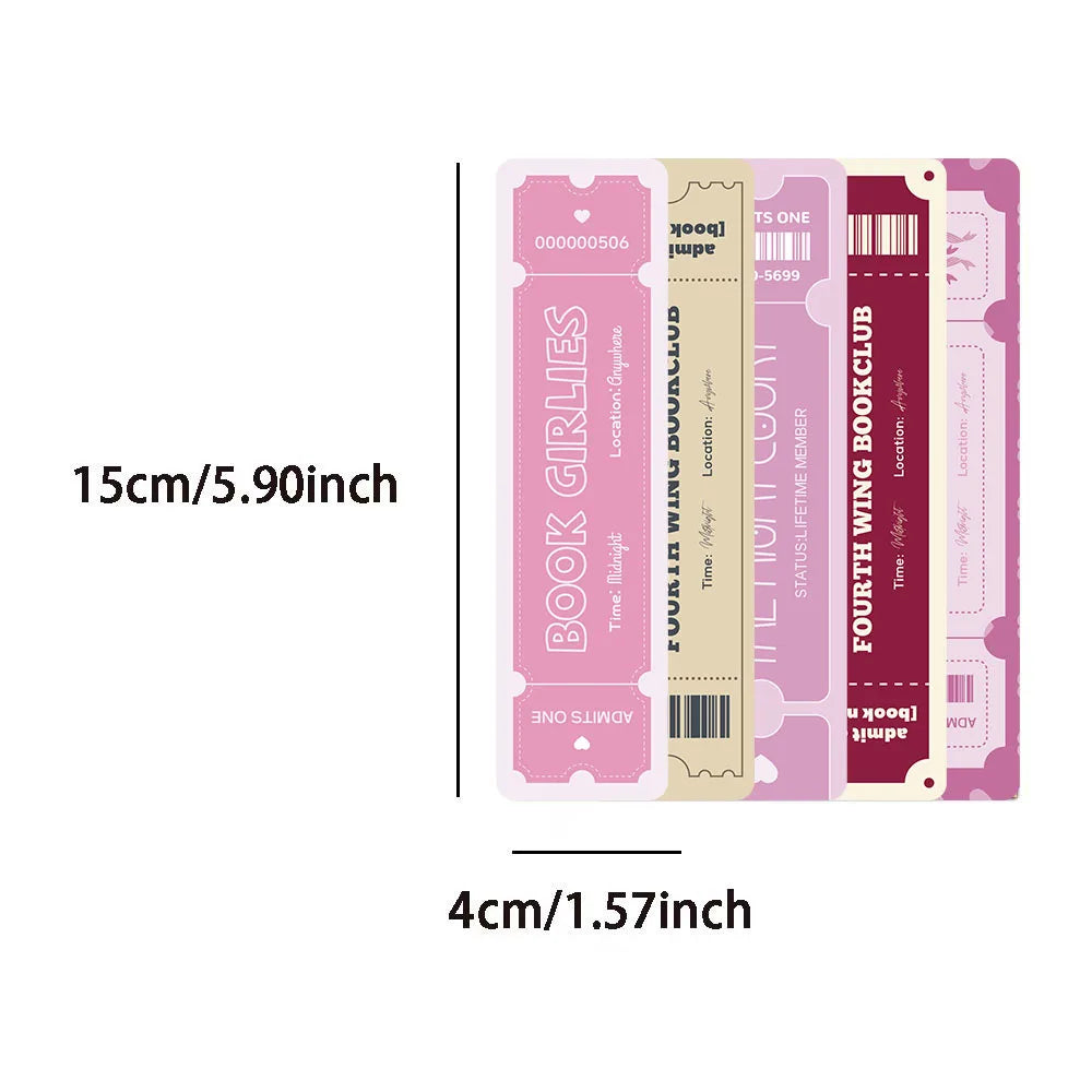 Kit com 30 Marcadores de Página Criativos