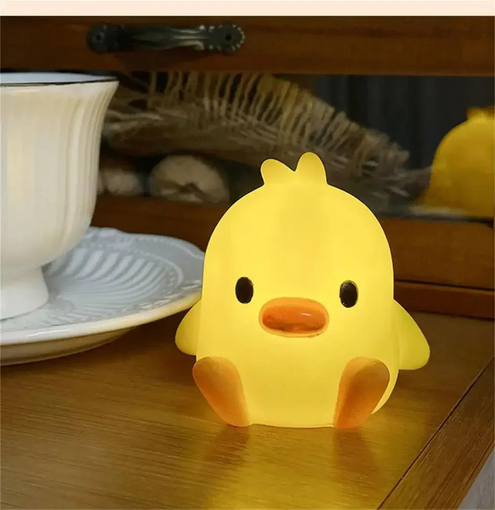 Luminária Noturna Patinho Amarelo