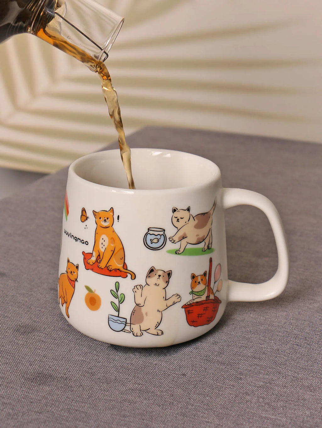 Caneca Temática de Gato