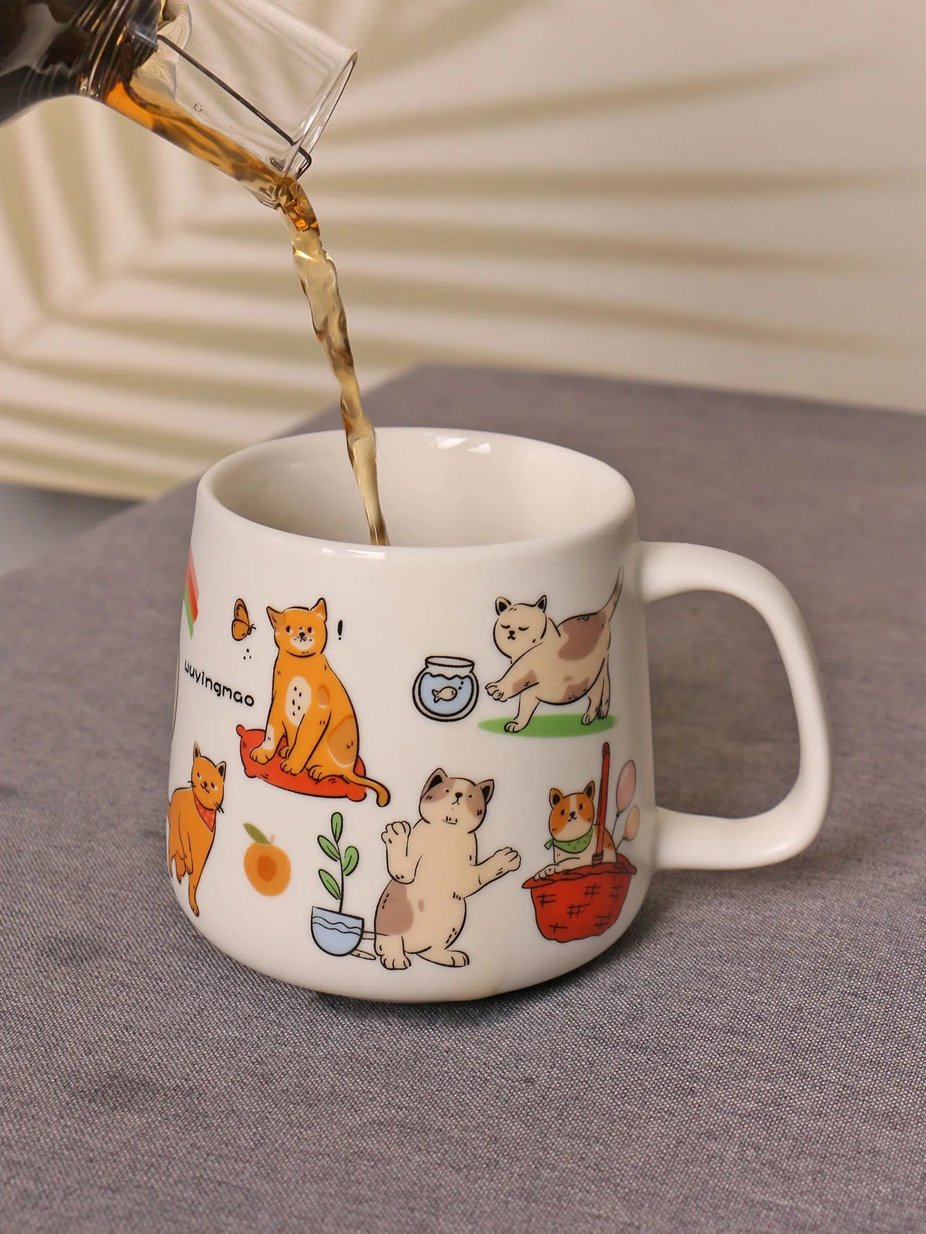 Caneca Temática de Gato