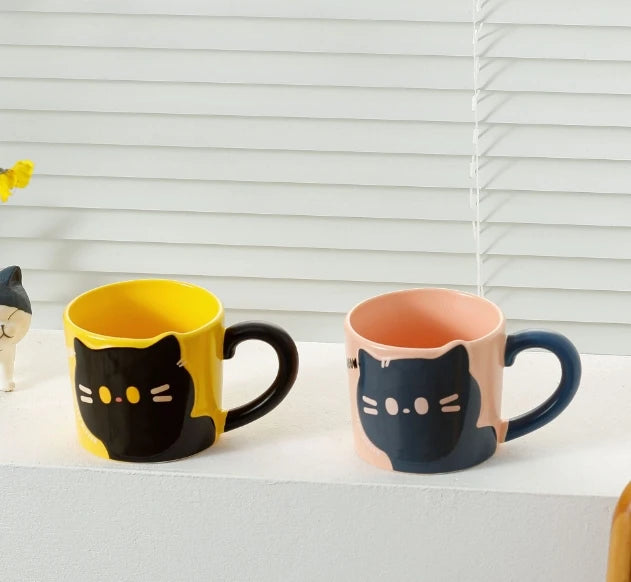 Caneca Gatinho Desenho Animado