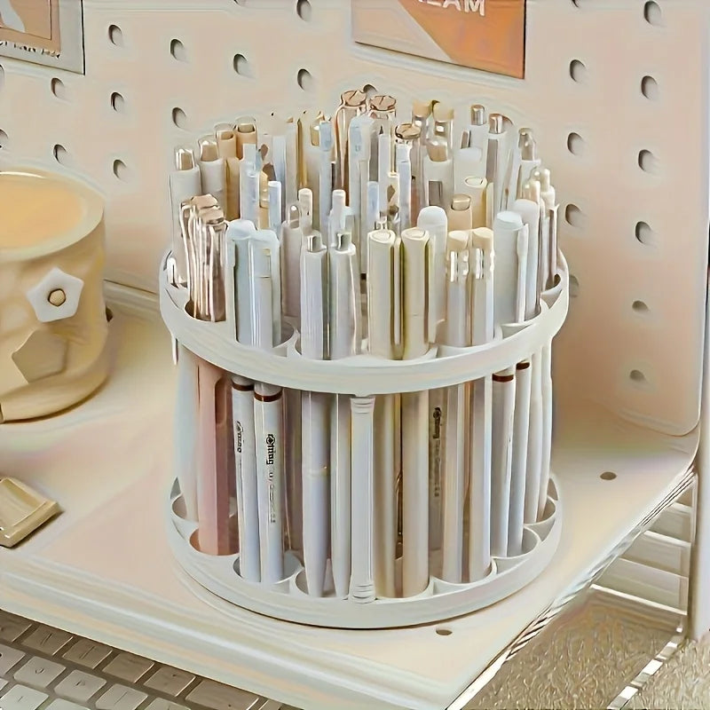Organizador de Mesa para Canetas e Pincéis 45 Compartimentos
